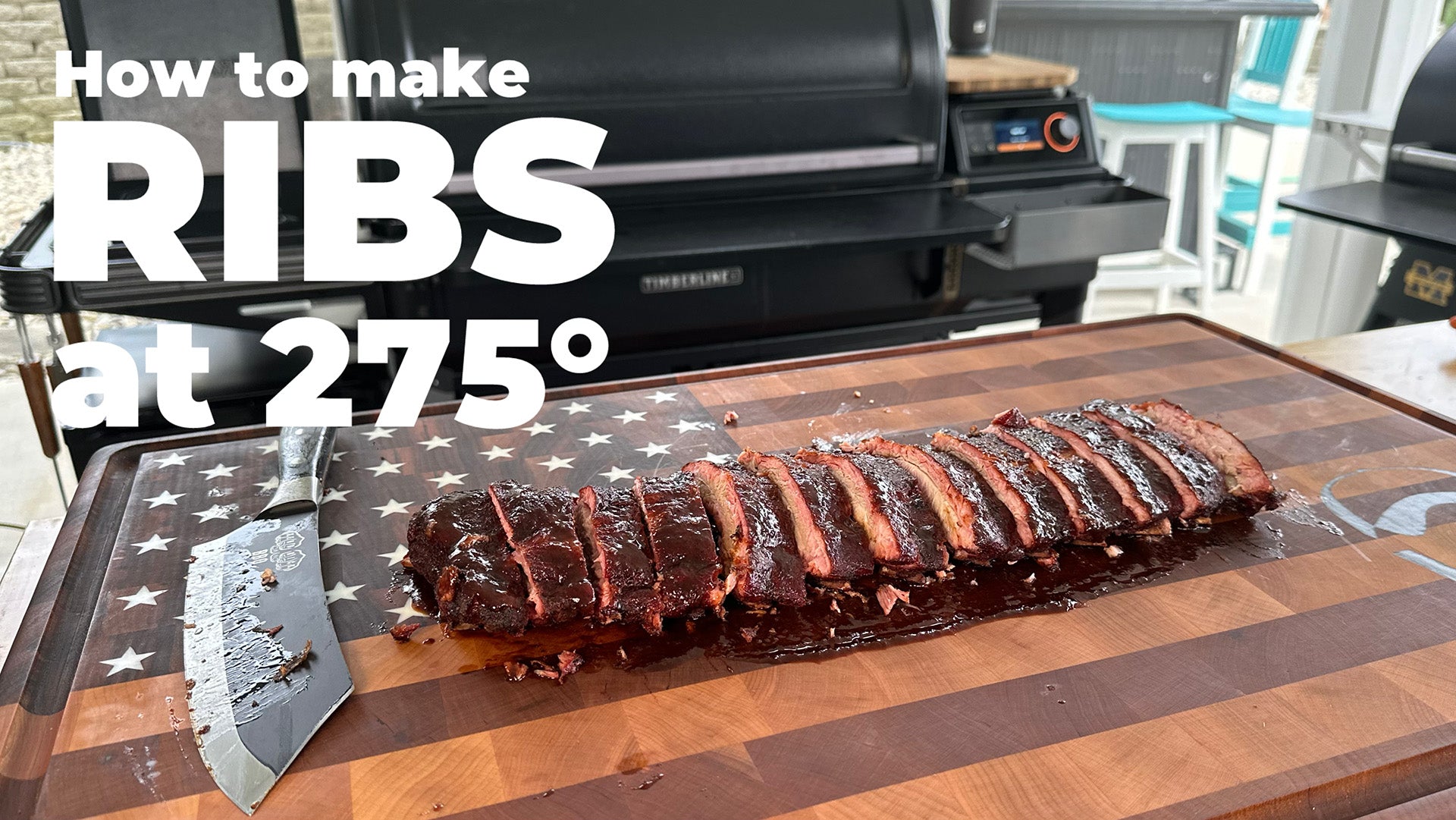 Load video: Ribs at 275º